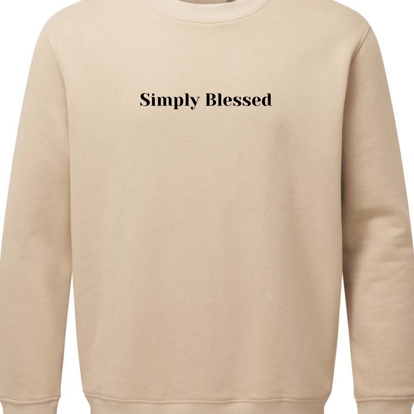 Crewneck sweatshirt - Simply Blessed