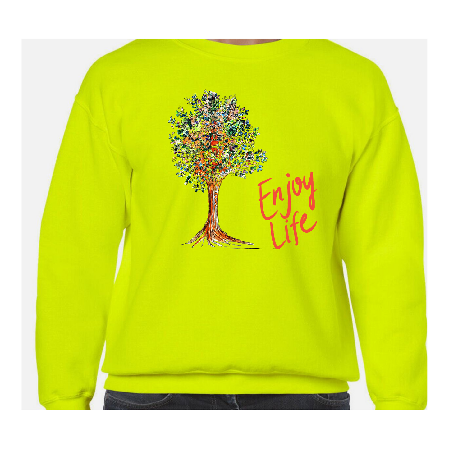 Crewneck Sweatshirt - Enjoy Life