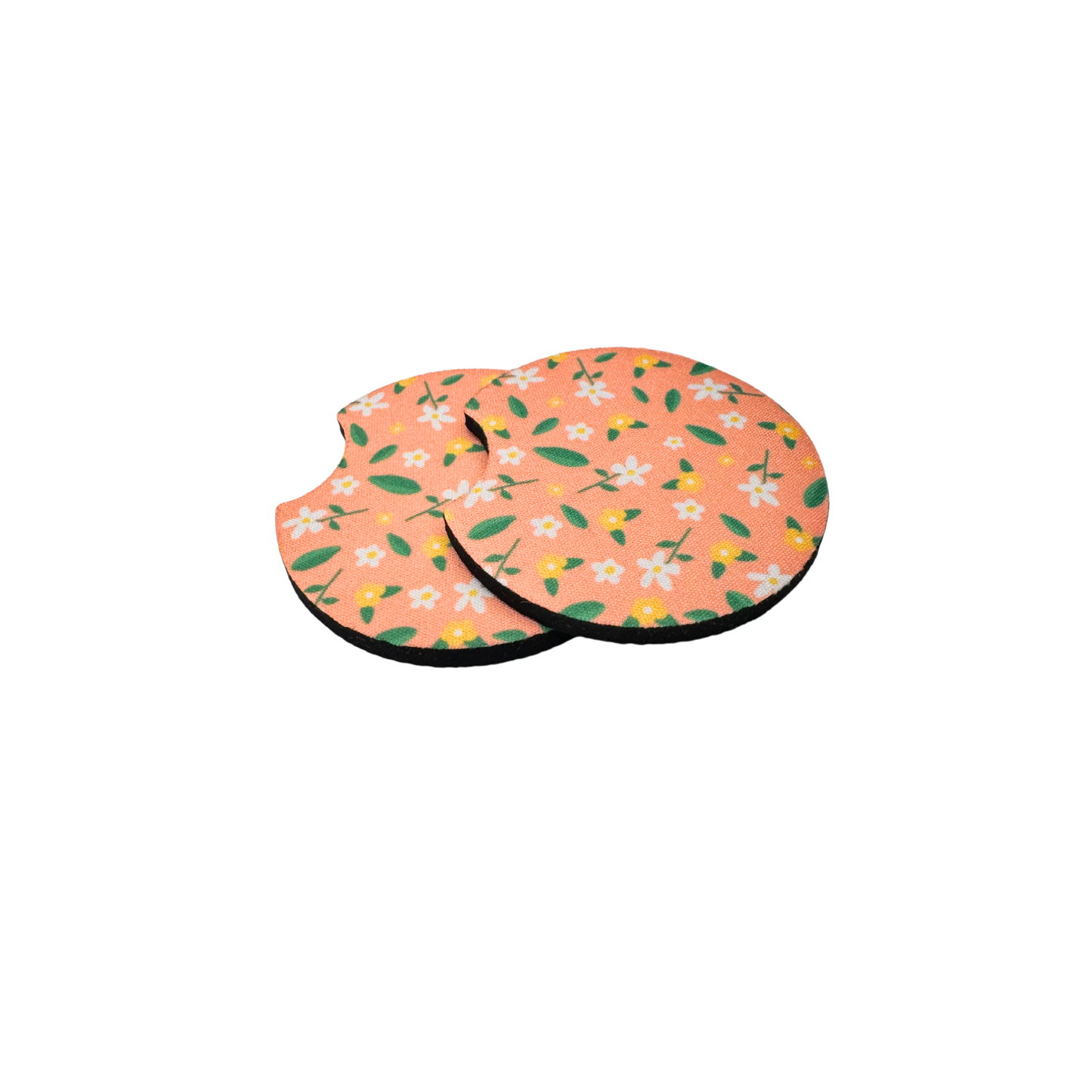 Car Coaster - flowers