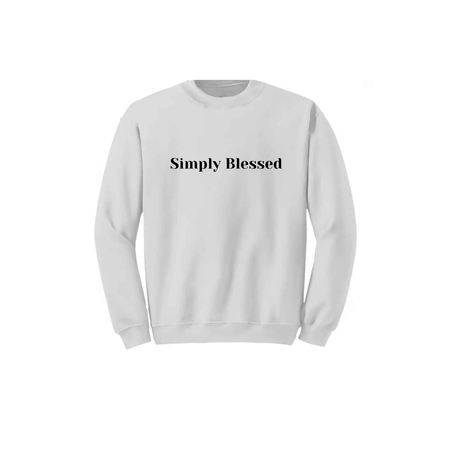 Crewneck sweatshirt - Simply Blessed