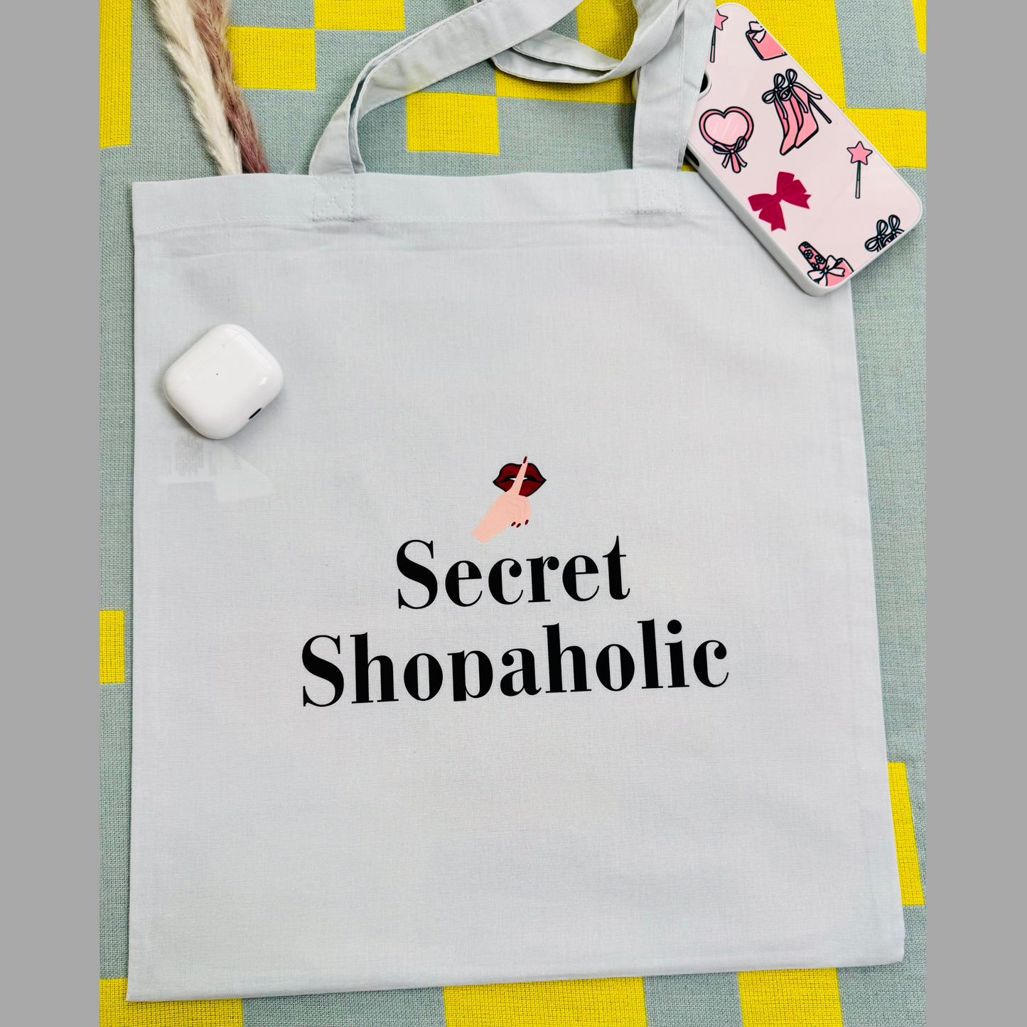 Secret Shopaholic Tote Bag
