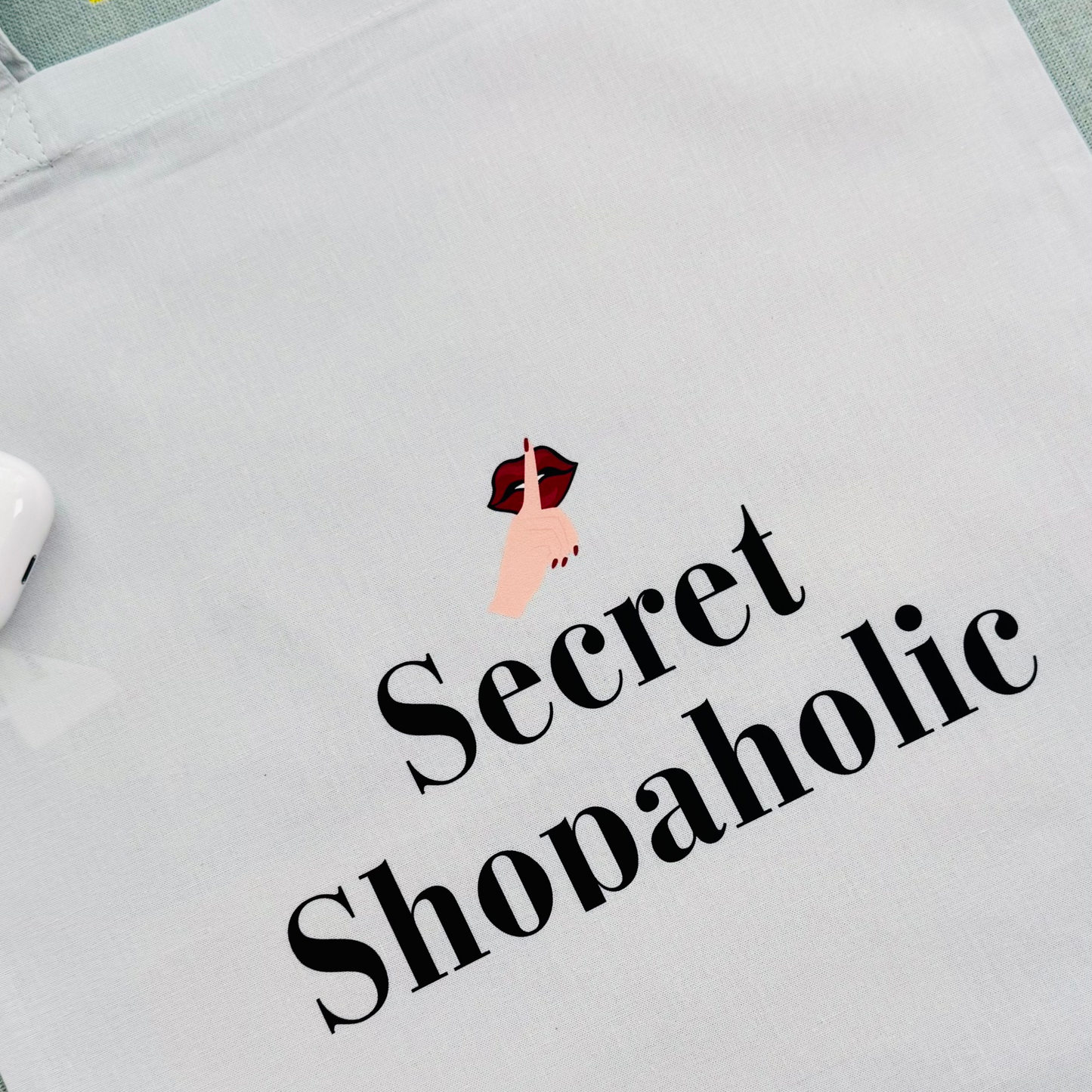 Secret Shopaholic Tote Bag