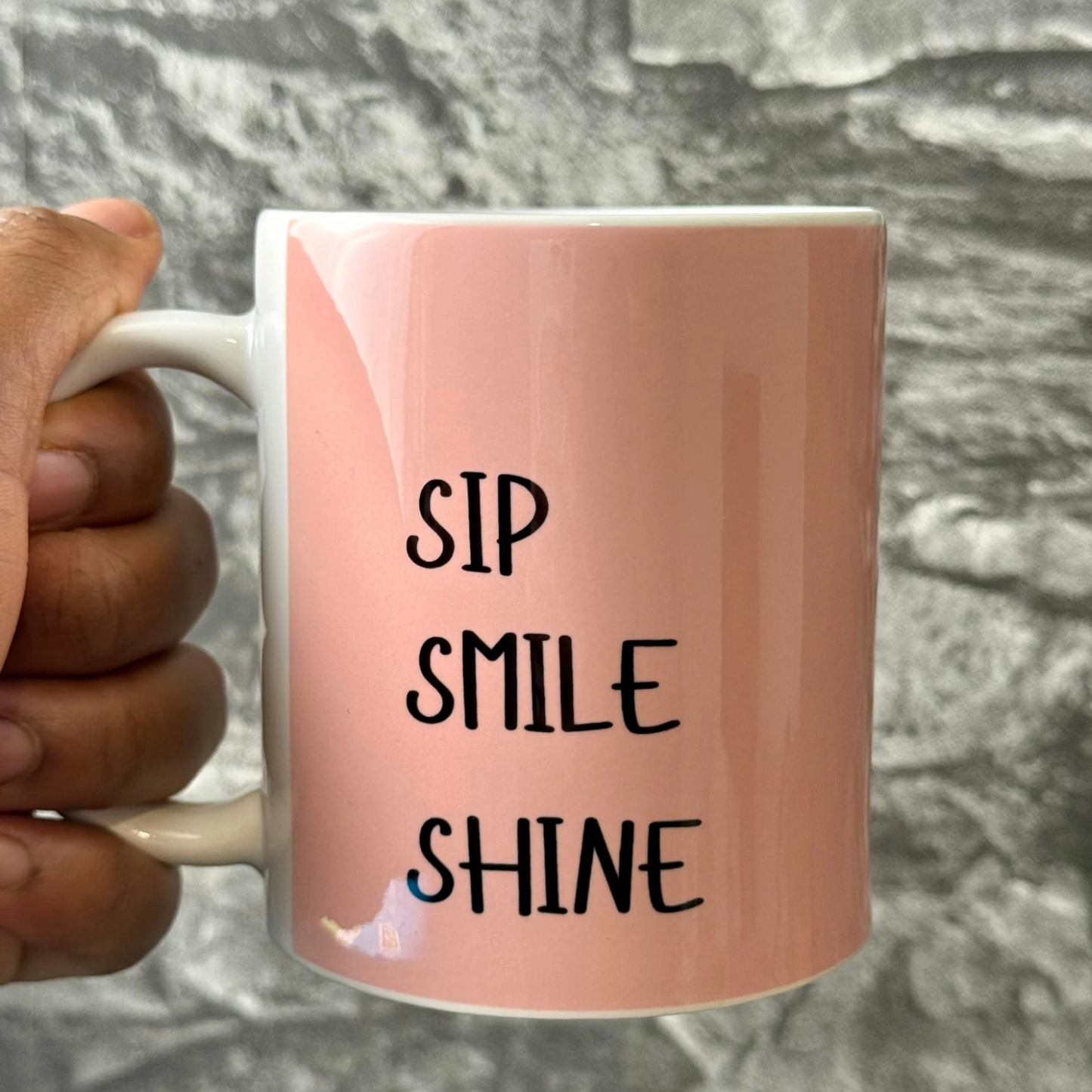 Sip, Smile, Shine mug
