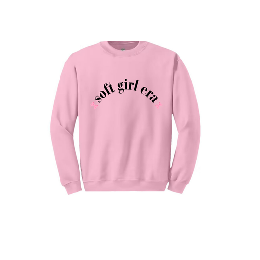 Crewneck Sweatshirt - SOFT GIRL ERA