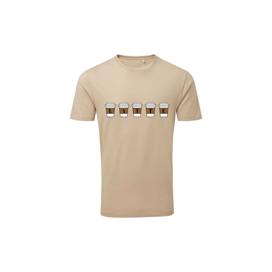 Short sleeve T-shirt -  LATTE