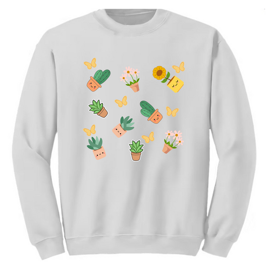 Crewneck Sweatshirt - PLANTS
