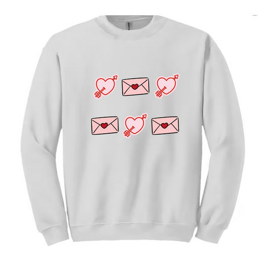 Crewneck Sweatshirt - Love letter