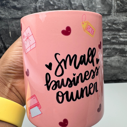 Small business owner mug