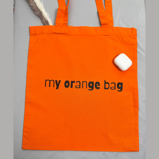 My Orange Bag Tote Bag