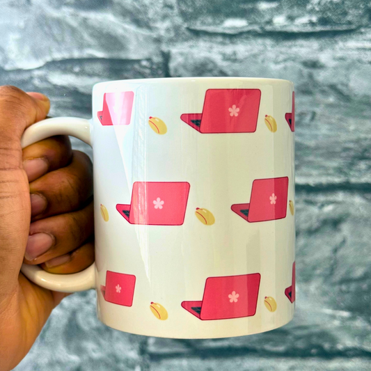 Tech girly Mug - Laptop